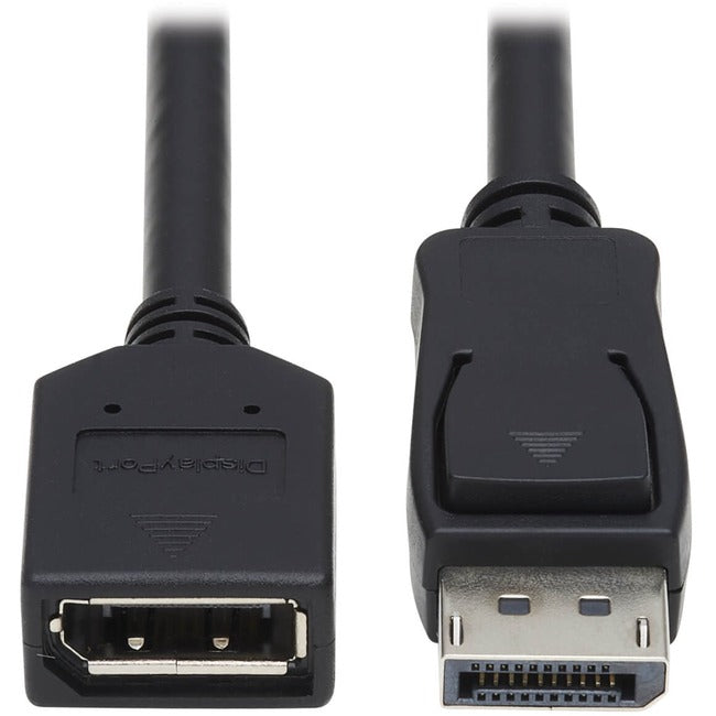 Eaton P579-006 Tripp Lite Series DisplayPort Extension Cable with Latch, 4K @ 60 Hz, HDCP 2.2 (M/F), 6 ft. (1.83 m)