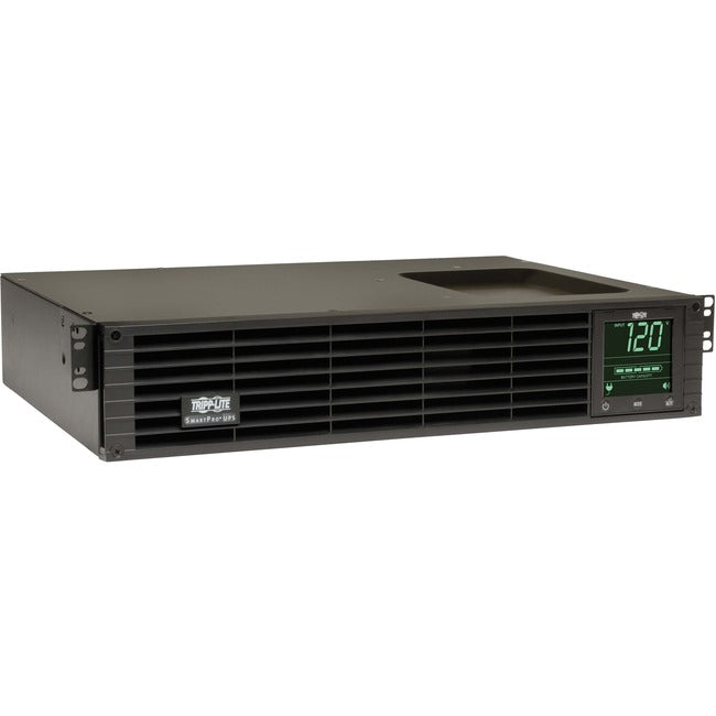 Eaton SMART1000RM2UN Tripp Lite UPS with LCD display, 6 outlets, line-interactive sine wave, 120V, 1000VA power backup system