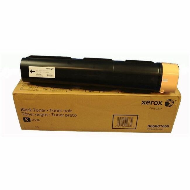 Xerox 006R01668 Genuine Xerox&reg; D136 Black Toner Cartridge