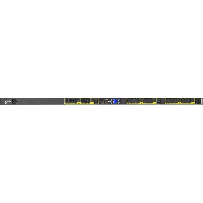 Eaton EMA115-10 managed rack PDU with 16A, 3.84 kW capacity, 100-240V, 50-60Hz, 0U single-phase power distribution unit