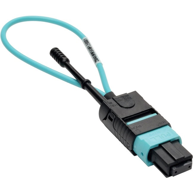 Eaton N844-LOOP-12F Tripp Lite fiber optic loopback tester with MPO/MTP connectors, multimode 50/125um OM3, female port, test equipment