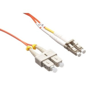 Axiom AXG94559 LC/SC Multimode Duplex OM1 62.5/125 Fiber Optic Cable 6m - TAA Compliant