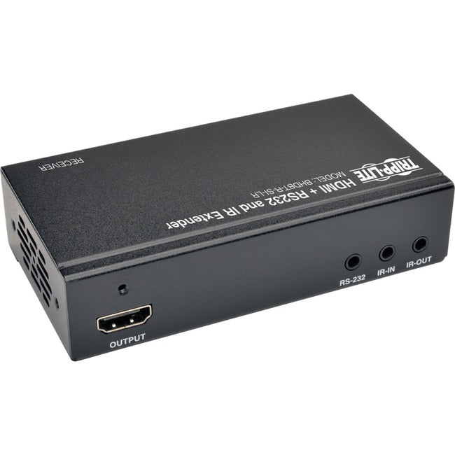 Eaton BHDBT-R-SI-LR Tripp Lite by Eaton HDBaseT HDMI over Cat5e/6/6a Extender Receiver Serial and IR 4K x 2K 30 Hz UHD / 1080p 60 Hz Up to 328 ft. (100 m) TAA
