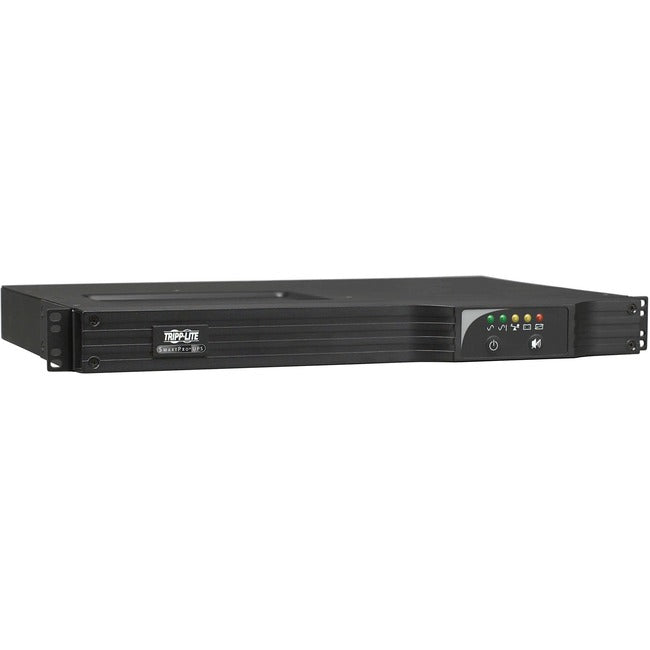 Eaton SMART1000RM1UN Tripp Lite UPS with 6 outlets, 120V, 1kVA, line-interactive sine wave, 1U rackmount, USB and network interface