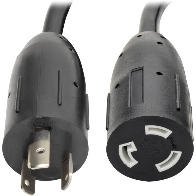 Eaton P046-010-LL Tripp Lite Series Power Extension Cord, NEMA L5-20P to NEMA L5-20R- Heavy-Duty, 20A, 125V, 12 AWG, 10 ft. (3.05 m), Black, Locking Connectors