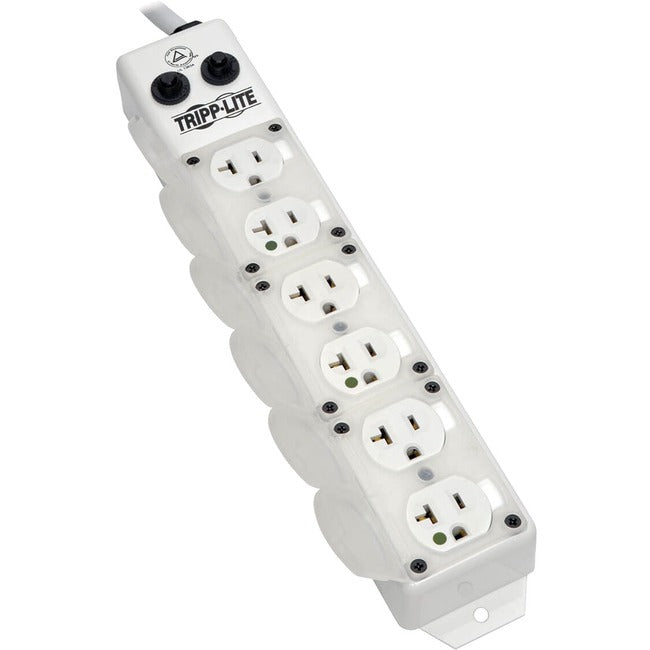 Eaton PS615HG20AOEM Tripp Lite medical-grade power strip with 6 hospital-grade outlets and 15 ft cord for patient-care areas.