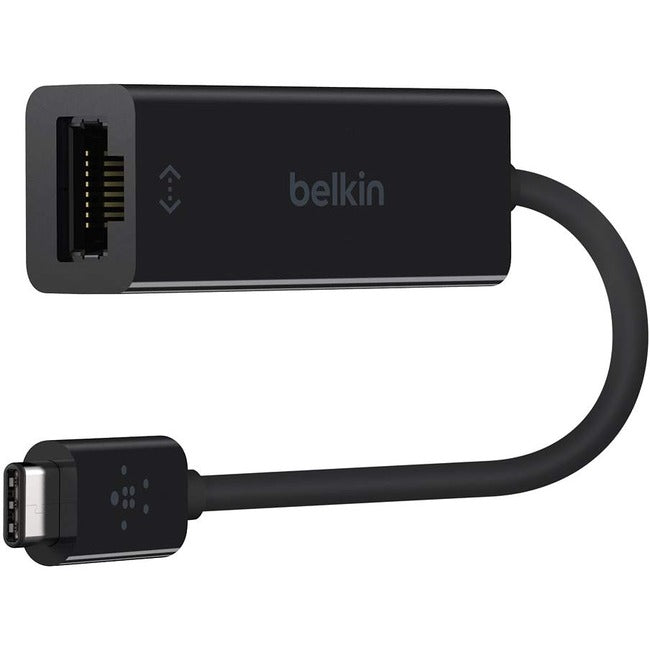 Belkin International INC F2CU040BTBLK Belkin USB-C to Gigabit Ethernet Adapter