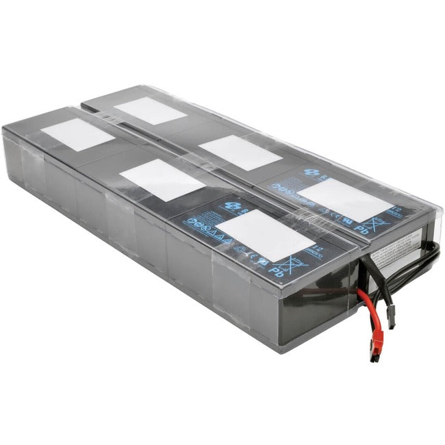 Eaton RBC72S UPS replacement battery cartridge for 72V SmartOnline UPS systems, shown with the battery pack and connectors.