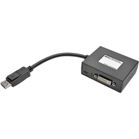 Eaton B157-002-DVI Tripp Lite by Eaton 2-Port DisplayPort to DVI Splitter 1920x1080 @ 60Hz (1080p) TAA