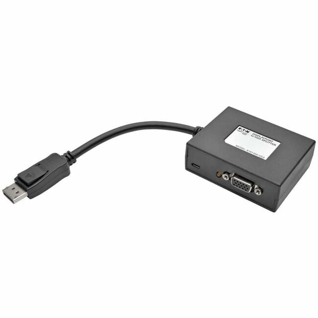 Eaton B157-002-VGA Tripp Lite Series 2-Port DisplayPort to VGA Hub, DP1.2, TAA
