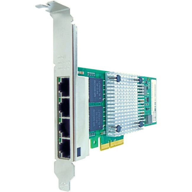 Axiom 49Y4240-AX 10/100/1000Mbs Quad Port RJ45 PCIe x4 NIC Card for IBM - 49Y4240
