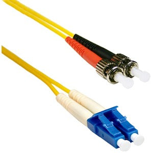 Enet Solutions, Inc. STLC-SM-20M-ENC ENET 20M ST/LC Duplex Single-mode 9/125 OS1 or Better Yellow Fiber Patch Cable 20 meter ST-LC Individually Tested