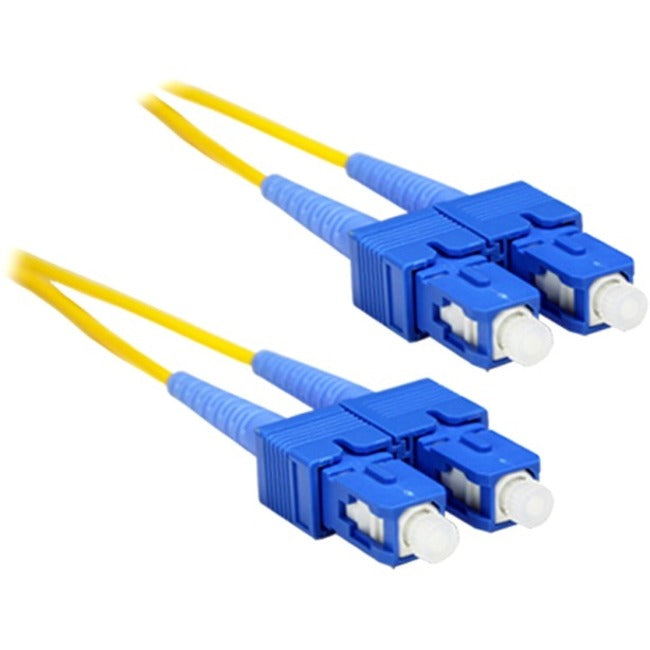 Enet Solutions, Inc. SC2-SM-8M-ENC ENET 8M SC/SC Duplex Single-mode 9/125 OS1 or Better Yellow Fiber Patch Cable 8 meter SC-SC Individually Tested