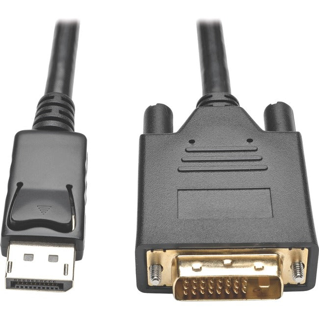 Eaton P581-006-V2 Tripp Lite Series DisplayPort 1.2 to DVI Active Adapter Cable (DP with Latches to DVI-D Dual Link M/M), 6 ft. (1.8 m)