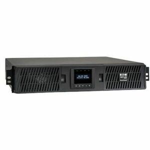 Eaton SUINT2200LCD2U Tripp Lite by Eaton series UPS SmartOnline 2200VA 2000W 208/230V Double-Conversion UPS - 10 Outlets Extended Run Network Card Option LCD USB DB9 2U Rack/Tower
