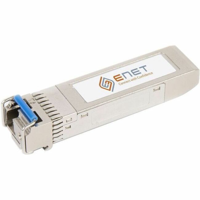 Enet Solutions, Inc. SFP-1G20ALC-ENC Moxa Compatible SFP-1G20ALC - Functionally Identical 1000BASE-BX Bi-Di SFP 1310nm TX/1550nm RX 20km w/DOM Single-mode Simplex LC