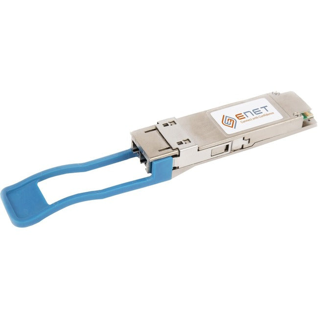 Enet Solutions, Inc. JNP-QSFP-40G-LX4-ENC ENET Juniper Compatible JNP-QSFP-40G-LX4 TAA Compliant Functionally Identical 40GBASE-LX4 QSFP+ 4-Lanes 1270nm-1330nm Internal MUX 2km DOM Enabled Duplex LC MMF/SMF