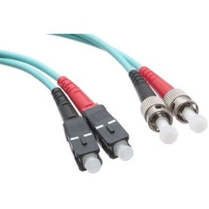 Axiom SCST10GA-4M-AX SC/ST 10G Multimode Duplex OM3 50/125 Fiber Optic Cable 4m