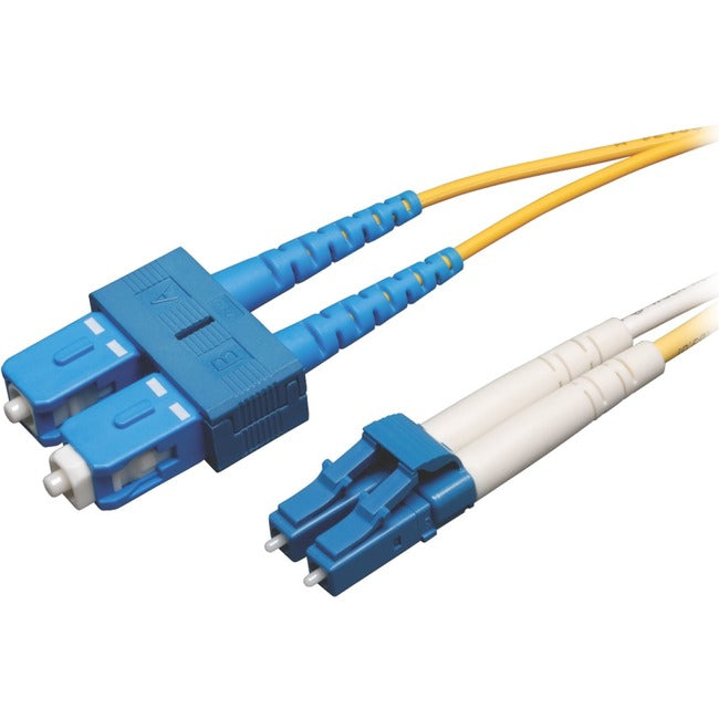 Eaton N366-50M Tripp Lite Series Duplex Singlemode 9/125 Fiber Patch Cable (LC/SC), 50 m (164 ft.)