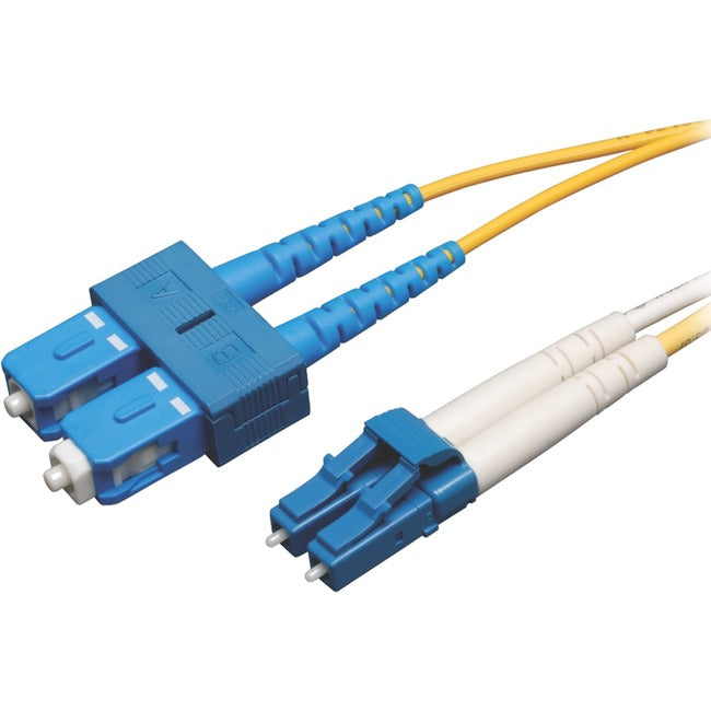 Eaton N366-20M Tripp Lite by Eaton 20M Duplex Singlemode 9/125 Fiber Optic Patch Cable LC/SC 65' 65ft 20 Meter