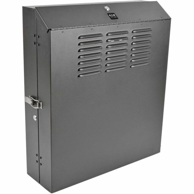 Eaton SRWF6U Tripp Lite SmartRack 6U low-profile vertical-mount rack enclosure cabinet with wall-mount design and switch-depth.