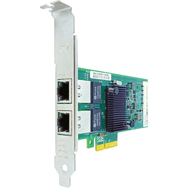 Axiom 00AG510-AX 10/100/1000Mbs Dual Port RJ45 PCIe x4 NIC Card for Lenovo - 00AG510