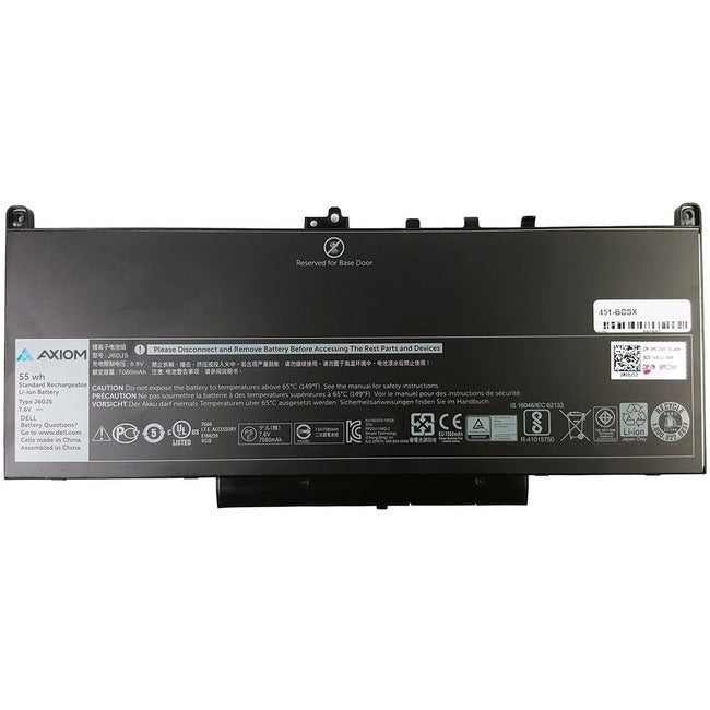 Axiom 451-BBSX-AX LI-ION 4-Cell NB Battery for Dell - 451-BBSX