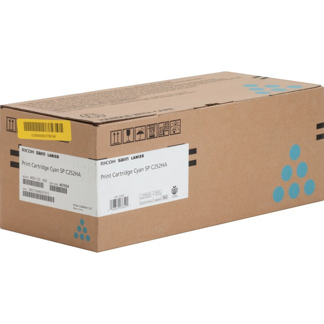 Ricoh USA 407654 Ricoh SP C252HA Original Toner Cartridge