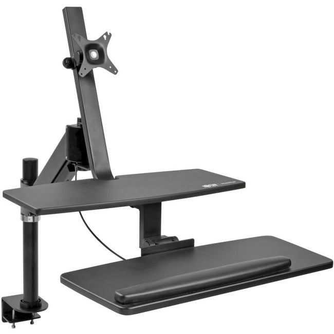 Eaton WWSS1327CP Tripp Lite Series WorkWise Height-Adjustable Sit-Stand Workstation, Single-Monitor, Clamp-on
