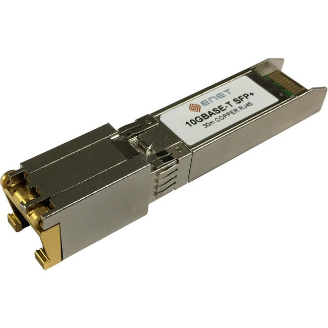 Enet Solutions, Inc. ACC-SFP-10G-T-ENC ENET Aerohive Compatible ACC-SFP-10G-T TAA Compliant Functionally Identical 10GBASE-T Copper SFP+ for Cat6A/Cat7 RJ-45 30m Max
