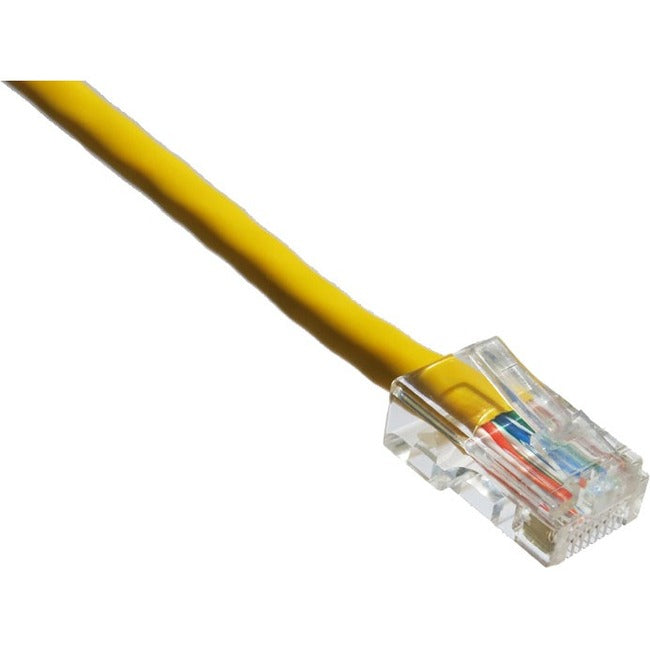 Axiom AXG96572 20FT CAT6 550mhz Patch Cable Non-Booted (Yellow) - TAA Compliant