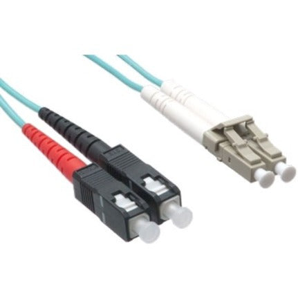 Axiom LCSC10GA-40M-AX LC/SC 10G Multimode Duplex OM3 50/125 Fiber Optic Cable 40m