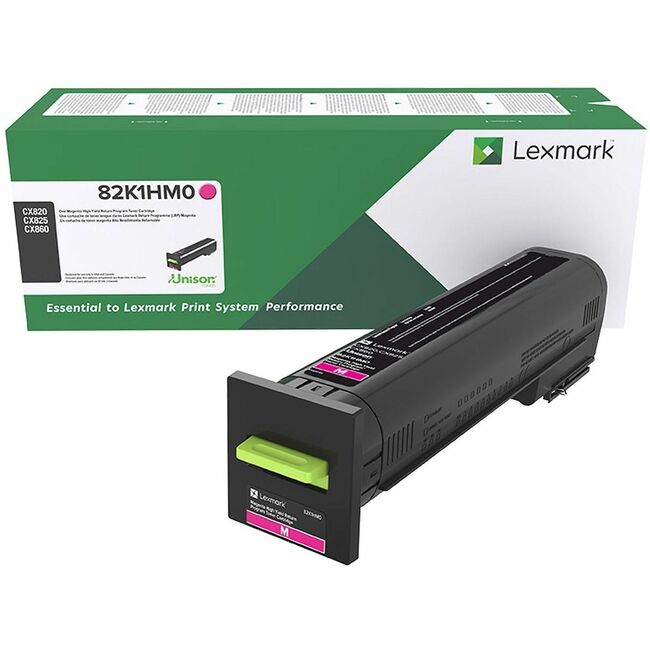 Lexmark 82K0HMG Original High Yield Laser Toner Cartridge - Magenta Pack