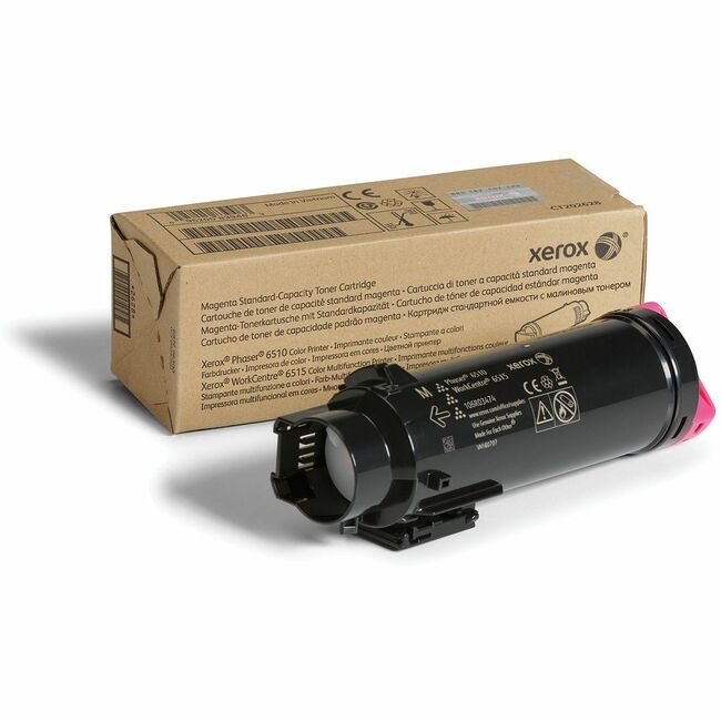Xerox 106R03474 Genuine Phaser&reg; 6510, WorkCentre&reg; 6515 Magenta Standard capacity Toner Cartridge (1000 Pages) - 106R03474