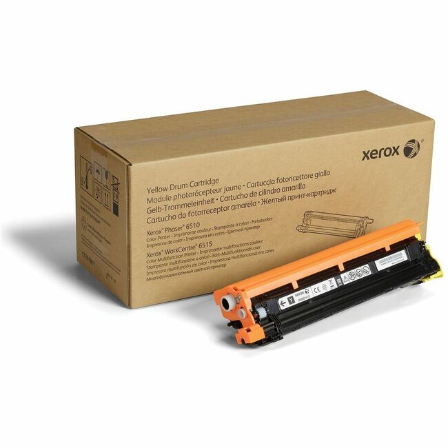 Xerox 108R01419 Yellow Drum Cartridge For Phaser 6510 / WorkCentre 6515, 48K Pages