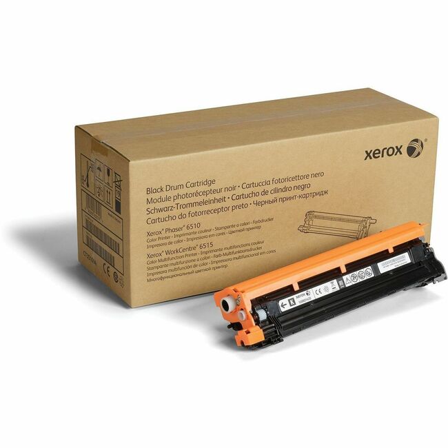 Xerox 108R01420 Black Drum Cartridge For Phaser 6510 / WorkCentre 6515, 48K Pages