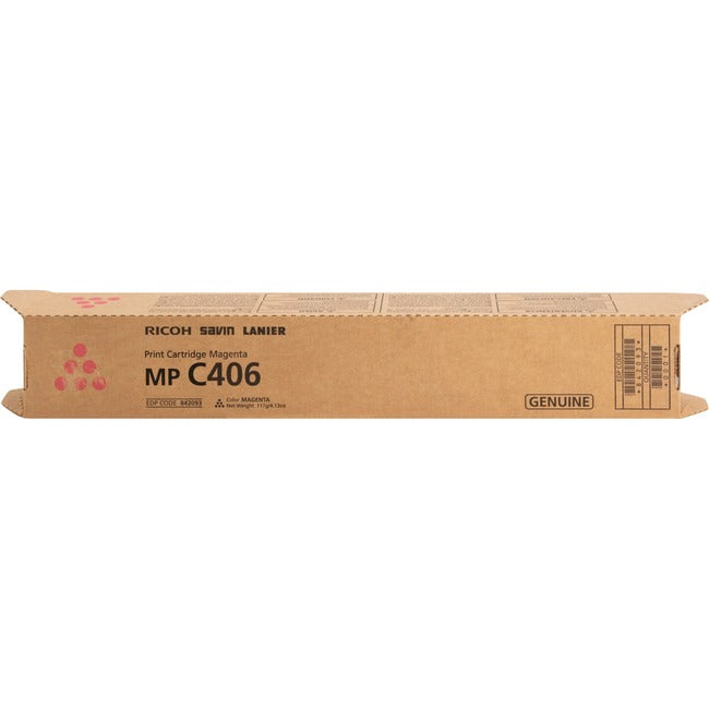 Ricoh 842093 Original Laser Toner Cartridge - Magenta - 1 Each