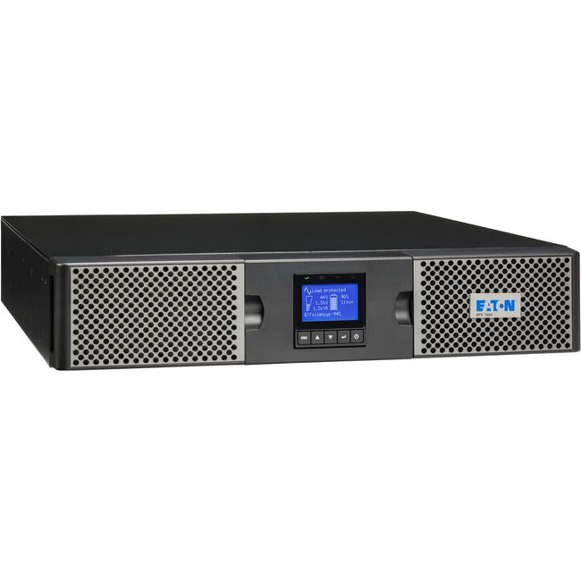 Eaton 9PX1500RT 9PX 1500VA online double-conversion UPS with 8 outlets, network card option, and extended run in a 2U rack/tower.