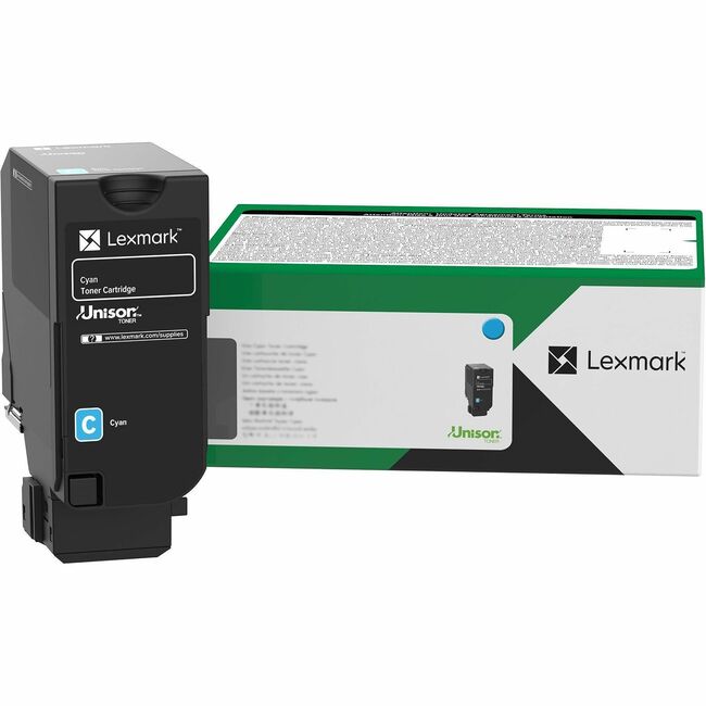 Lexmark 74C00CG Original Laser Toner Cartridge - Cyan Pack