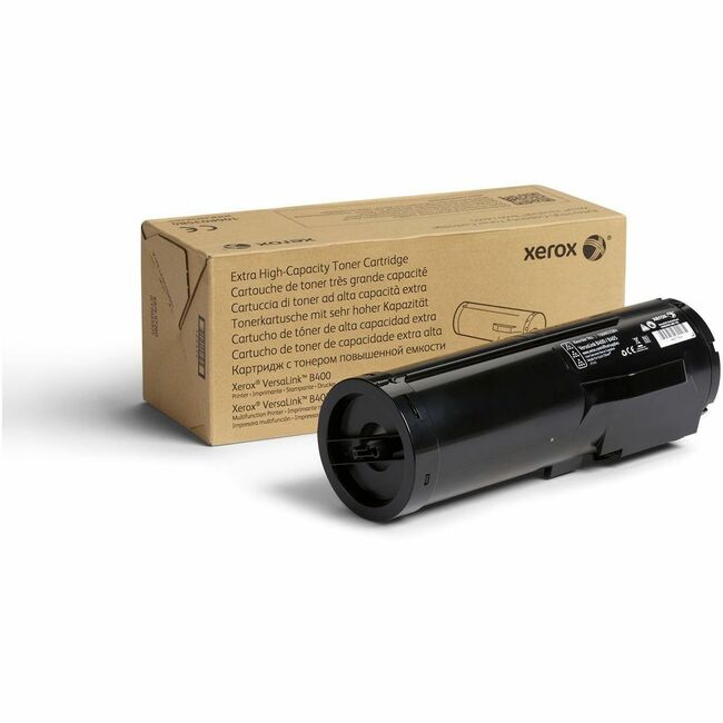 Xerox 106R03584 Genuine Xerox&reg; VersaLink&reg; B400 Printer, B405 Multifunction Printer Black Extra High capacity Toner Cartridge (24600 Pages) - 106R03584