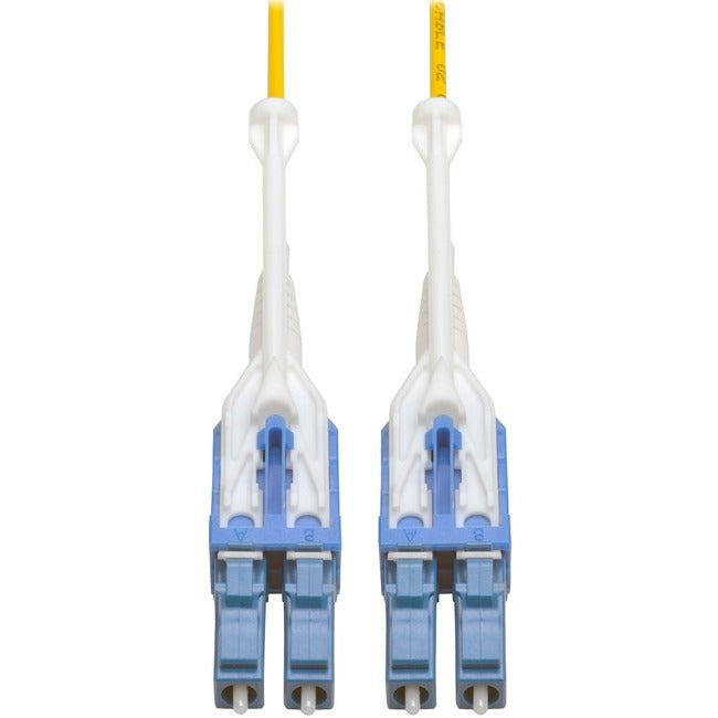 Eaton N370-02M-T Tripp Lite Series Duplex Singlemode 9/125 Fiber Patch Cable (LC/LC), Push/Pull Tabs, 2 m (6 ft.)