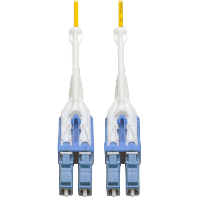 Eaton N370-05M-T Tripp Lite by Eaton Duplex Singlemode 9/125 Fiber Patch Cable (LC/LC) Push/Pull Tabs 5 m (16 ft.)