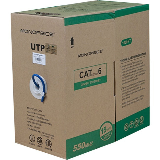 Monoprice, Inc. 2270 Monoprice Cat. 6 UTP Network Cable