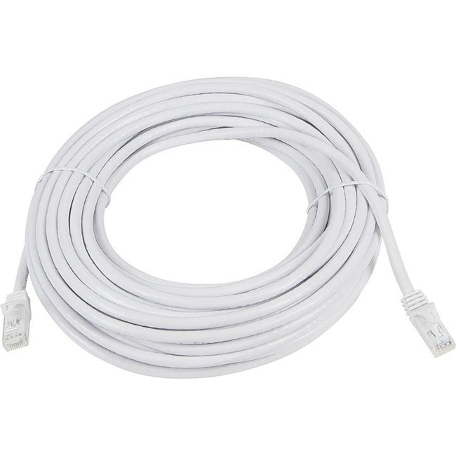 Monoprice, Inc. 11233 Monoprice FLEXboot Series Cat6 24AWG UTP Ethernet Network Patch Cable, 100ft White