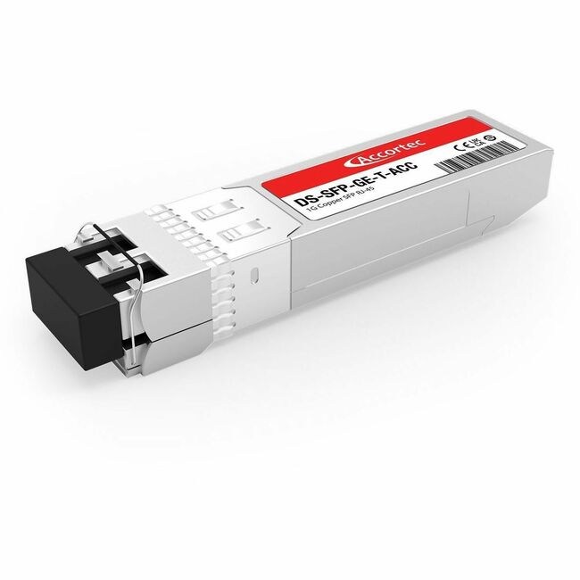Accortec Incorporated DS-SFP-GE-T-ACC Accortec1G Copper SFP RJ-45 Cisco MDS 9000 Compatible