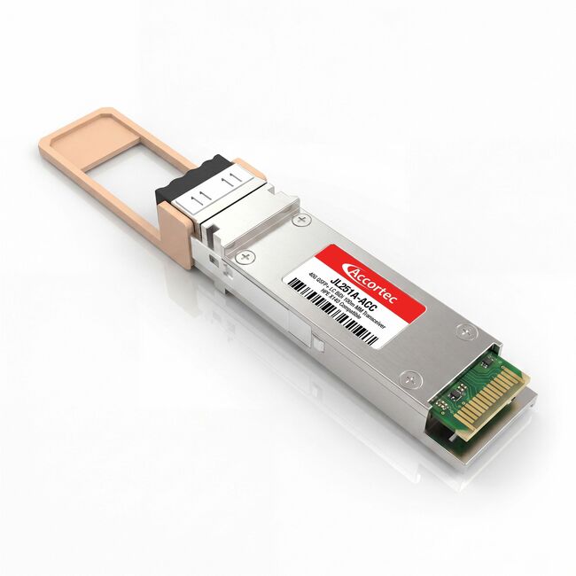 Accortec Incorporated JL251A-ACC Accortec40G QSFP+ LC BiDi 100m MM Transceiver HPE X140 Compatible