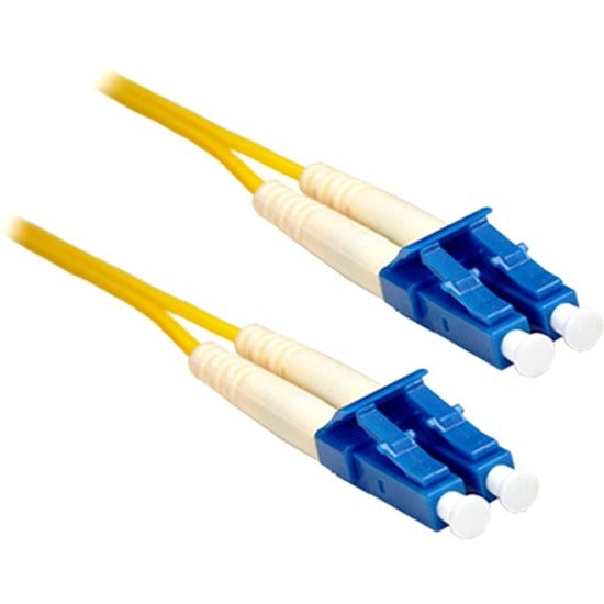Enet Solutions, Inc. LC2-SM-SMP-1M-ENC ENET 1M LC/LC Duplex Single-mode 9/125 OS1 or Better Yellow Simplex Fiber Patch Cable 1 meter LC-LC Individually Tested