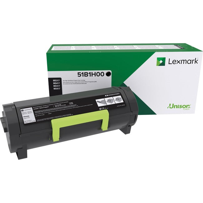 Lexmark 51B1H00 Original High Yield Laser Toner Cartridge - 1 Each