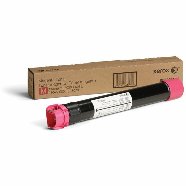 Xerox 006R01699 Genuine Xerox&reg; AltaLink&reg; C8000 Series Color Multifunction Printers, EC8000 Series Magenta Standard capacity Toner Cartridge (15000 Pages) - 006R01699