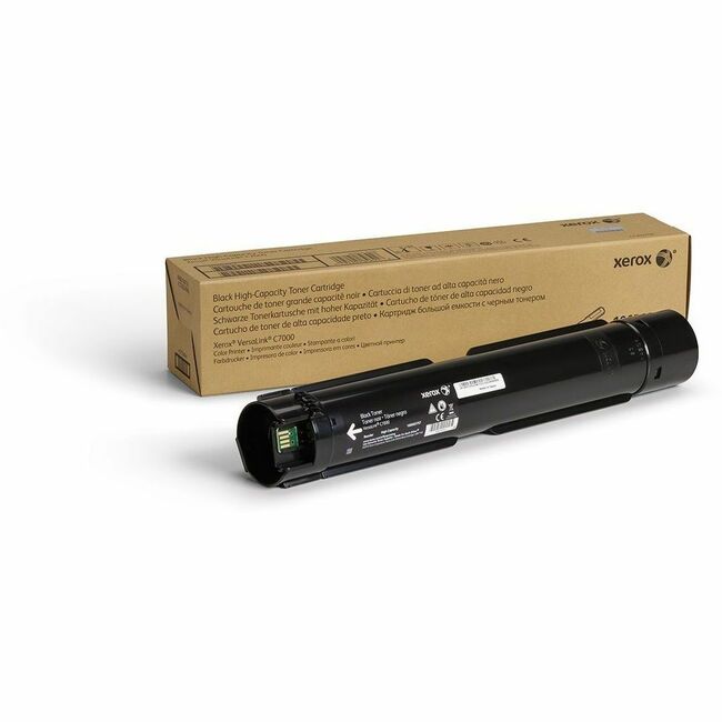 Xerox 106R03757 Genuine Xerox&reg; VersaLink&reg; C7000 Color Printer Black High capacity Toner Cartridge (10700 Pages) - 106R03757